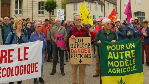 Beaune : rassemblement citoyen contre la loi Duplomb ce jeudi soir 
