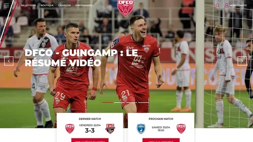 Le DFCO lance son nouveau site internet 