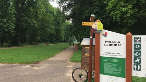 Une nouvelle piste cyclable au départ du parc de la Colombière 