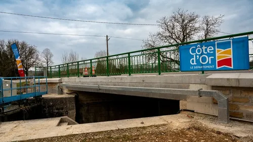 Le pont de Saint-Seine-sur-Vingeanne a fait peau neuve 