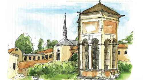 À Dijon, les aquarelles d’Anne Forget racontent la psychiatrie...