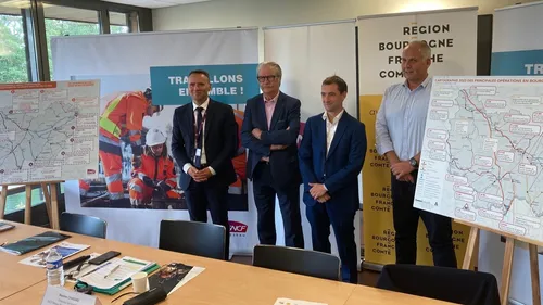 421 millions d’euros pour le réseau ferré en Bourgogne-Franche-Comté 