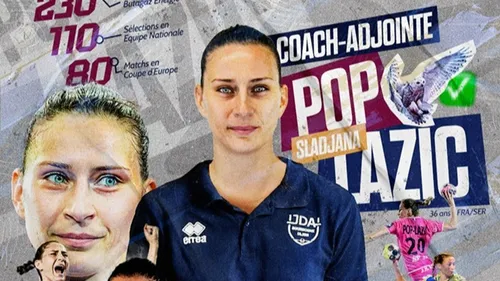 Une entraineur adjointe arrive à la JDA handball 