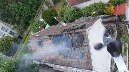 Un incendie ce lundi matin dans une maison à Dijon 
