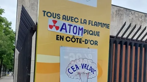 Des actions menées en Côte-d’Or contre le nucléaire 