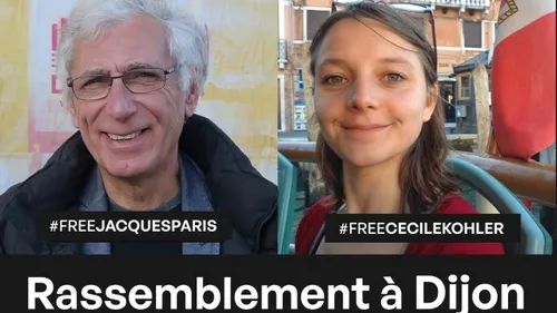 Cécile Kohler, détenu en Iran : un rassemblement de soutien prévu...