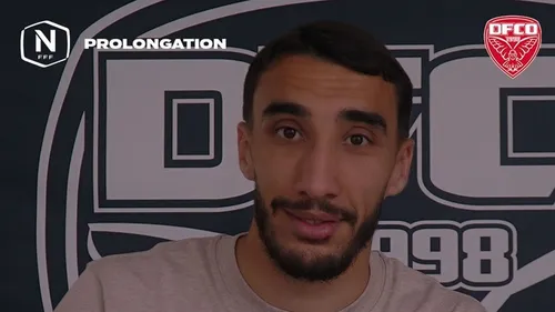 Yanis Barka prolonge l'aventure au DFCO jusqu'à 2027
