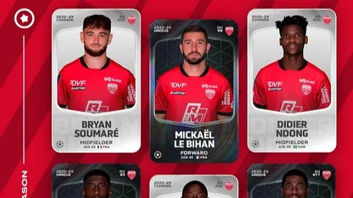Les joueurs du DFCO feront désormais partie des cartes de...