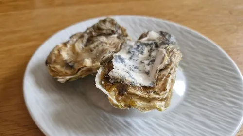 Collecte de coquilles d’huîtres, d’escargots et de crustacés à...