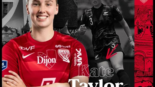 Kate Taylor, une "Kiwi", signe au DFCO