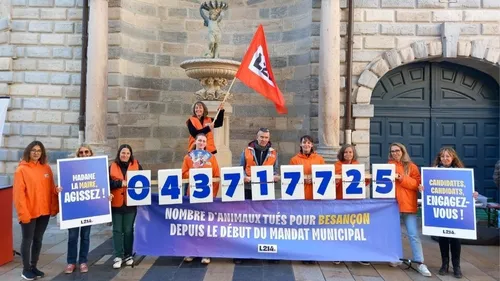 L214 alerte les candidats à la mairie de Dijon sur le nombre...