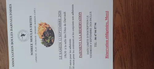 Soirée moules frites