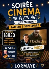 Cinéma en plein air Film INTOUCHABLES 