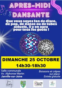 aprés midi dansant 80,90,2000 et plus