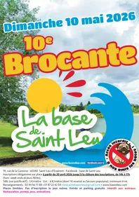 10ème brocante de la base de loisirs de St Leu d'Esserent