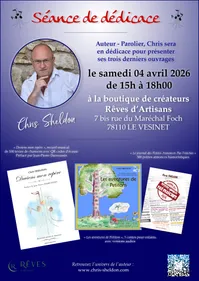 Dédicace de l'auteur Chris SHELDON