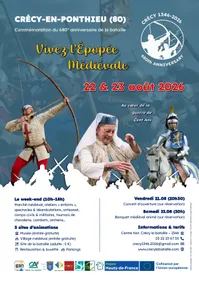 Vivez l’Épopée médiévale - 680e anniversaire de la bataille de Crécy