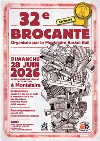 32ème brocante du Montataire Basket Ball