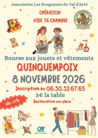 Bourse aux jouets et vêtements 