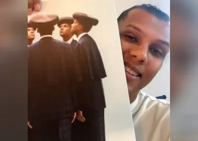 Le fils de Stromae fait craquer la toile en s'incrustant dans une...