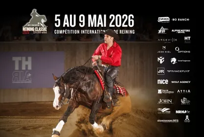 COMPÉTITION INTERNATIONALE DE REINING AU BO RANCH