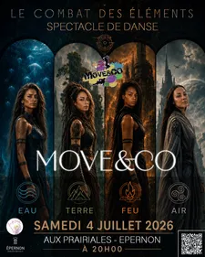 Spectacle de danse association MOVE AND CO ''Le combat des éléments''