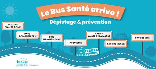 Bus Santé en Seine-et-Marne : les étapes de la 2e semaine 