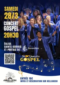 Concert Gospel à l'église de Bonnelles