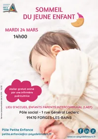 Atelier sommeil du jeune enfant