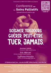 Conférence sur les soins paliatifs et la loi sur l'aide à mourir