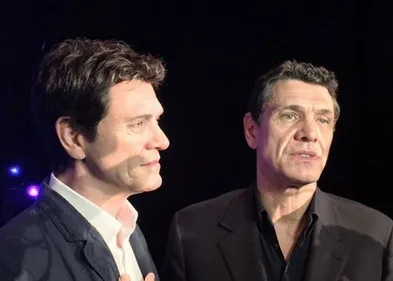 Marc Lavoine immortalisé au Musée Grévin