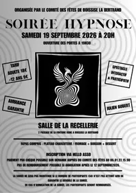 Soirée hypnose à Boissise la Bertrand