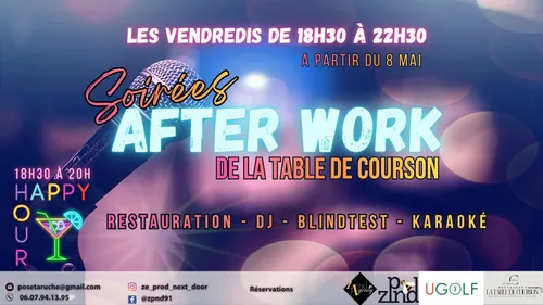 After Work à la table de Courson