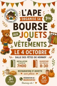 Bourse aux jouets  et vêtement 