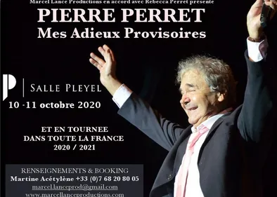Pierre Perret annonce des « adieux provisoires » !