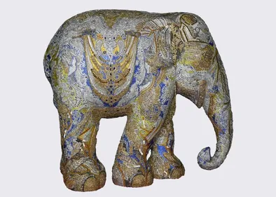 Céline Dion maman... d'un petit éléphant !