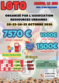 Loto de l'association  Ressources Urbaines