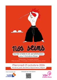 NOS SEINS, une Odyssée — Théâtre et échange-débat pour Octobre Rose