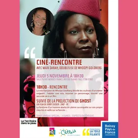 Ciné-Rencontre avec Maïk Darah, doubleuse de Whoopi Goldberg