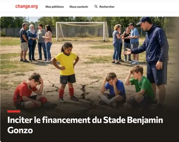 Inciter le financement du Stade Benjamin Gonzo