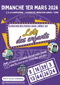 LOTO Spécial Enfants - U.S. Avon Football - Samois sur Seine -...