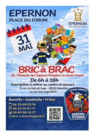 BRIC A BRAC DE L'AMICALE DES SAPEURS-POMPIERS DE HANCHES-EPERNON