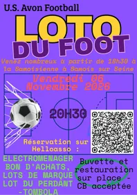 SUPER LOTO - U.S. Avon Football - Samois sur seine