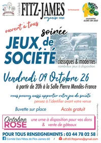 Soirée Jeux de Société