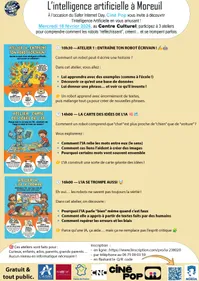 Découvrez l’intelligence artificielle en famille !