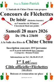 Concours de Fléchettes de  loisirs