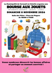 BOURSE AUX JOUETS, VETEMENTS ENFANTS ET ARTICLE DE PUERICULTURE
