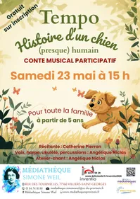 Conte musical participatif pour enfants : Tempo ou l'histoire d'un...