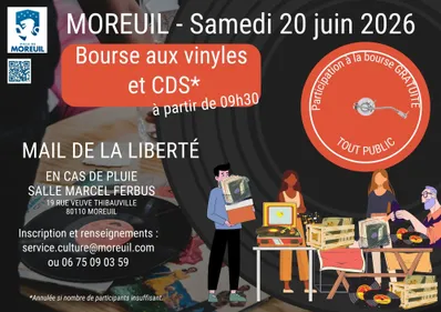 Bourse aux vinyles et CDS