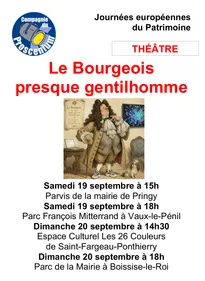Théâtre en plein air les 19 et 20 septembre